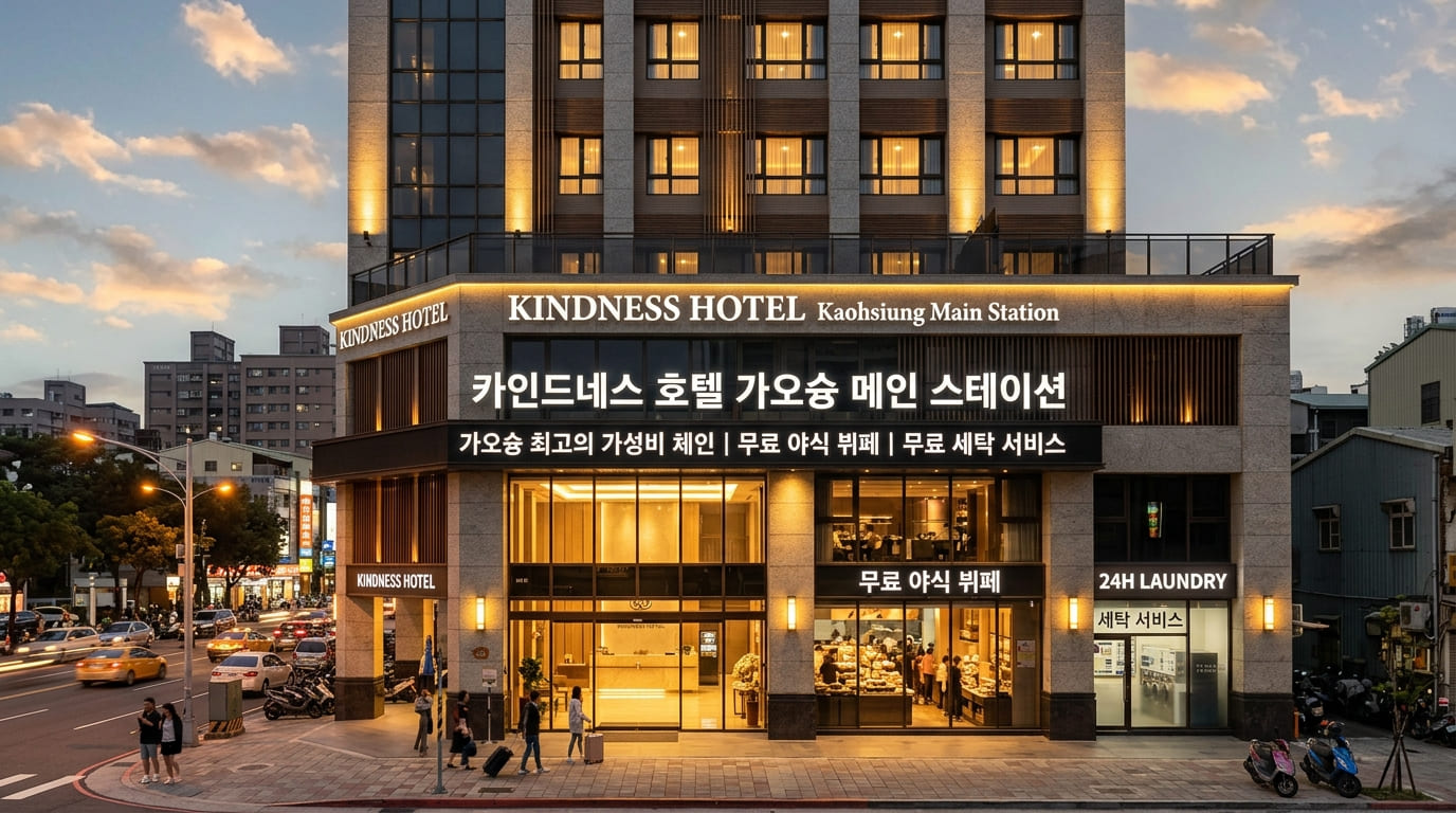 카인드네스 호텔 가오슝 메인 스테이션 (Kindness Hotel Kaohsiung Main Station)